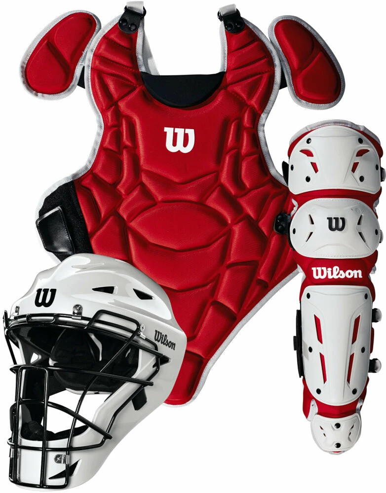 Wilson EZ Gear 2.0 Youth Small/Medium Catcher's Gear Set 1 Wilson EZ Gear 2.0 Youth Small/Medium Catcher's Gear Set